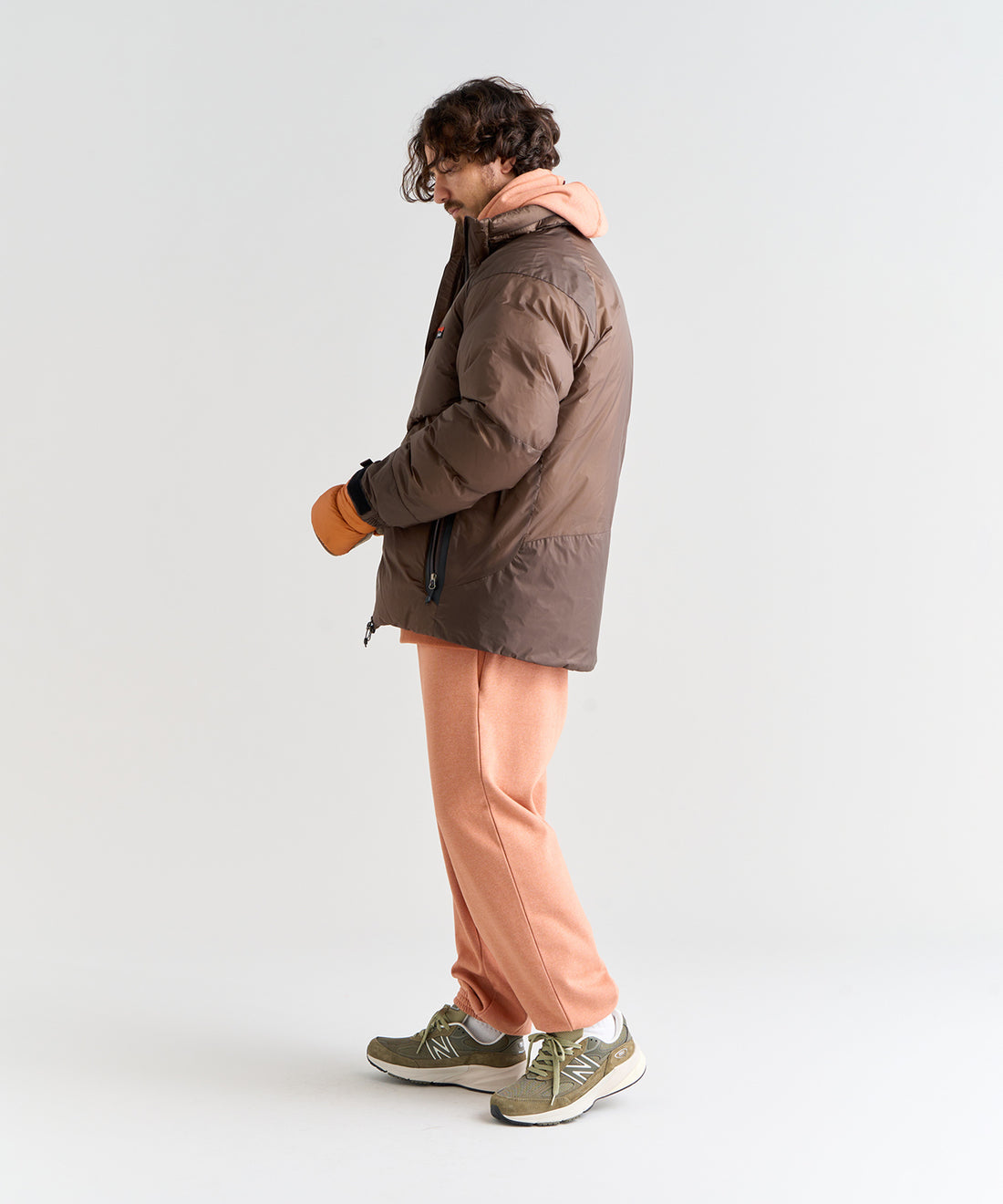 NANGA AURORA TEX LIGHT STAND COLLAR DOWN JACKET MIKAMI(MEN) / 旗艦極寒羽絨立領外套 男士