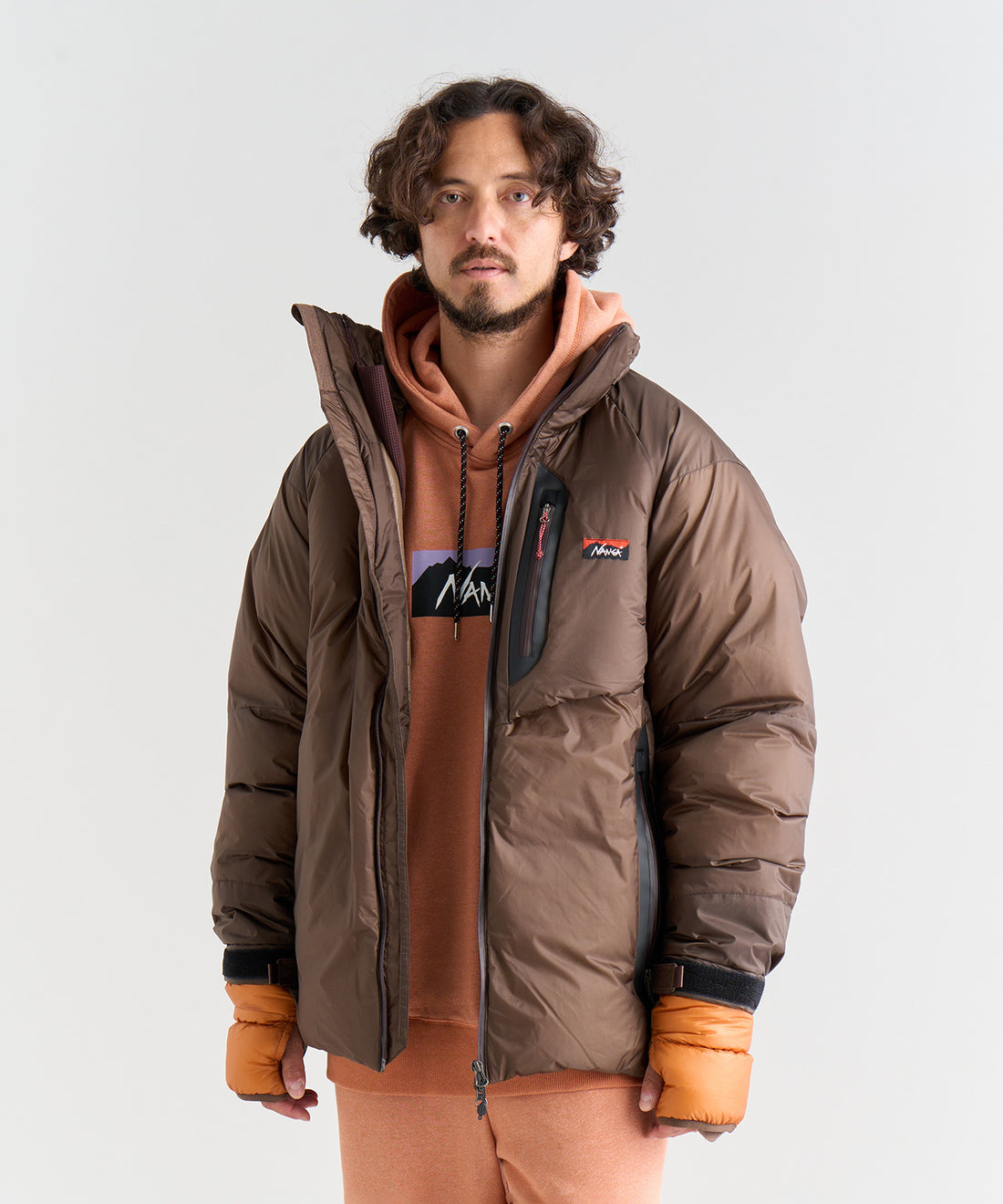 NANGA AURORA TEX LIGHT STAND COLLAR DOWN JACKET MIKAMI(MEN) / 旗艦極寒羽絨立領外套 男士