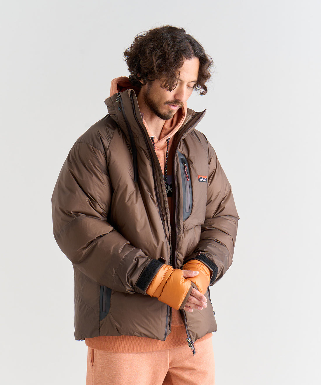 NANGA AURORA TEX LIGHT STAND COLLAR DOWN JACKET MIKAMI(MEN) / 旗艦極寒羽絨立領外套 男士