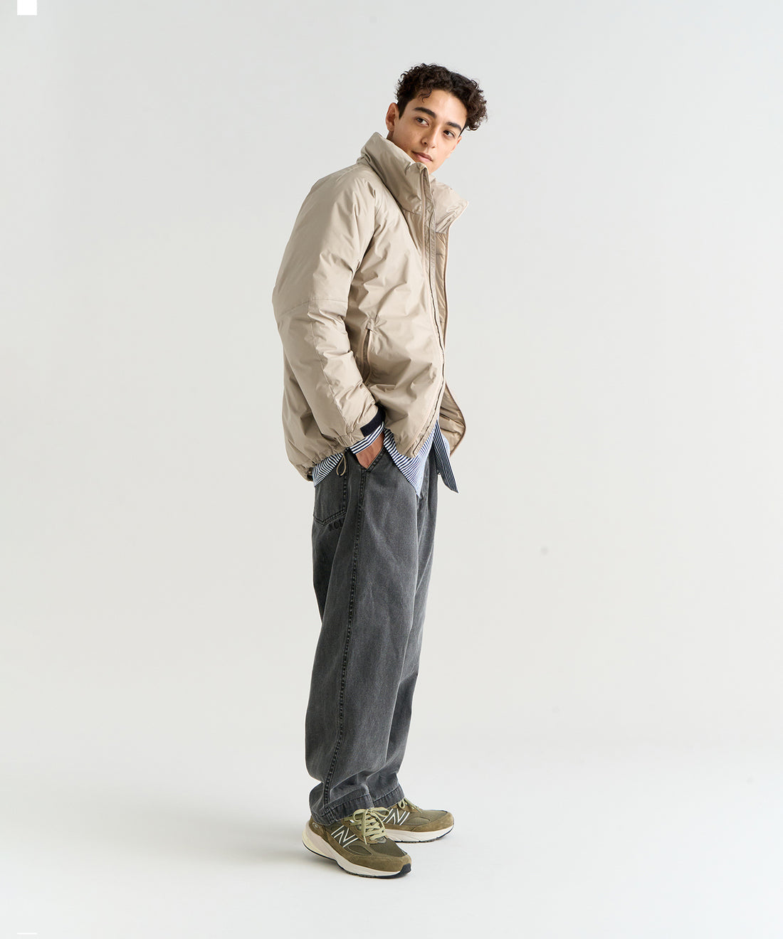 NANGA AURORA TEX STAND COLLAR DOWN JACKET(MEN) / 極光羽絨立領外套 男士