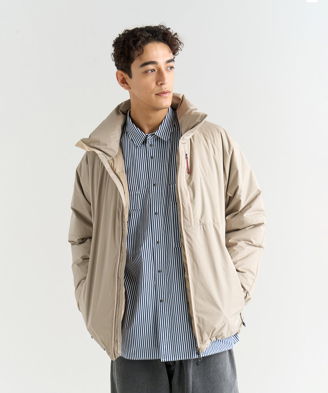 NANGA AURORA TEX STAND COLLAR DOWN JACKET(MEN) / 極光羽絨立領外套 男士
