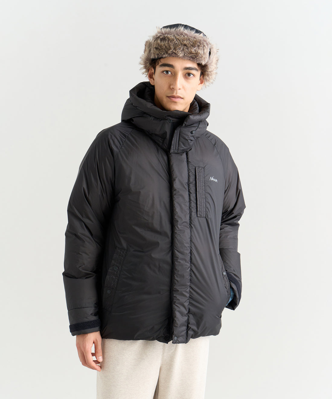 NANGA AURORA TEX LIGHT UTILITY DOWN JACKET(MEN) / 機能羽絨立領外套