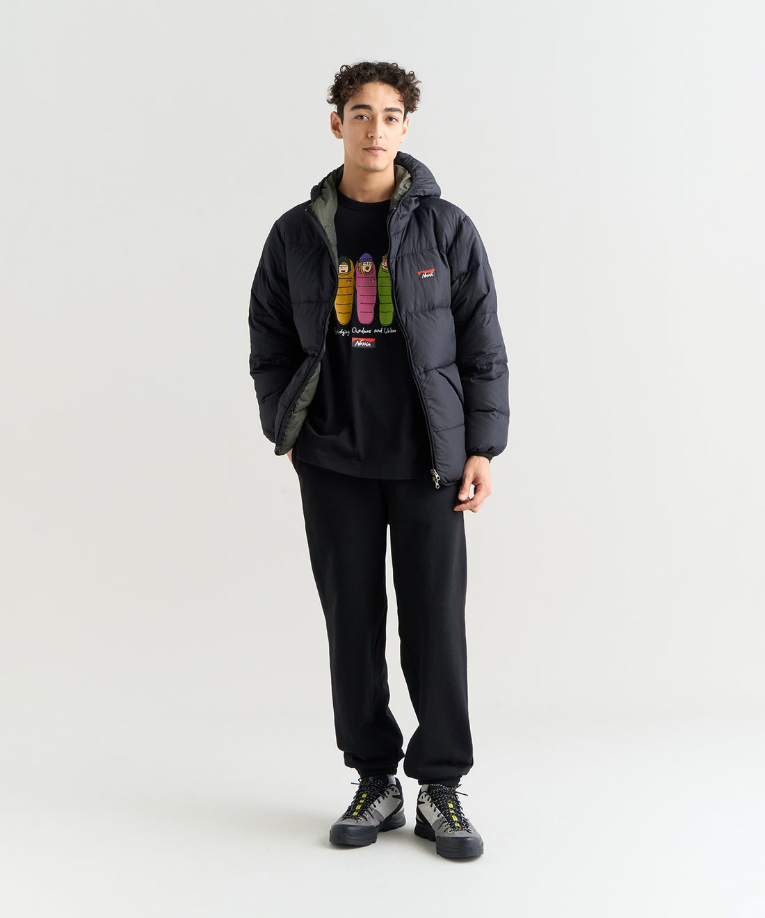 NANGA PLAYLAND DOWN JACKET / 輕量連帽羽絨外套