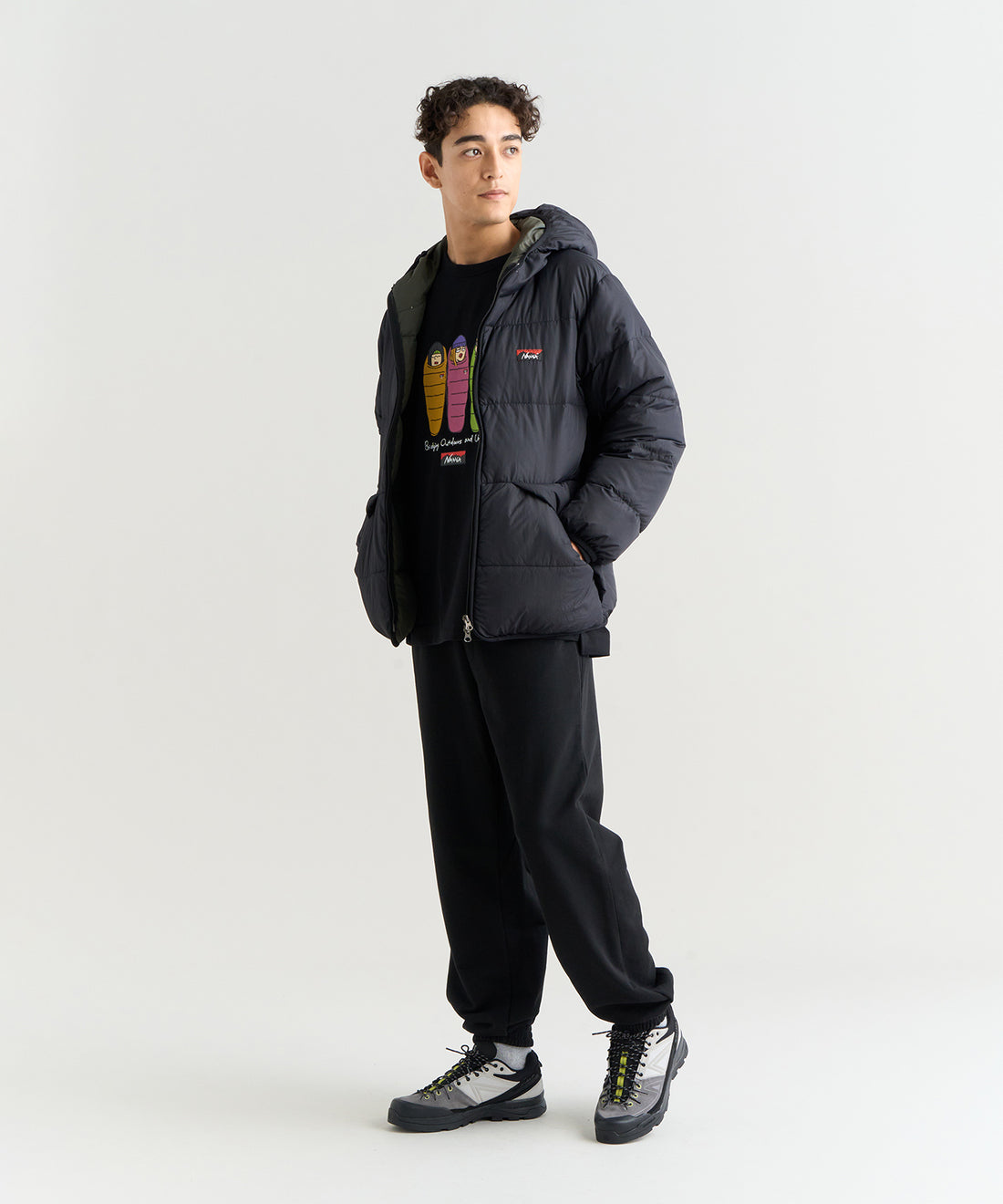 NANGA PLAYLAND DOWN JACKET / 輕量連帽羽絨外套