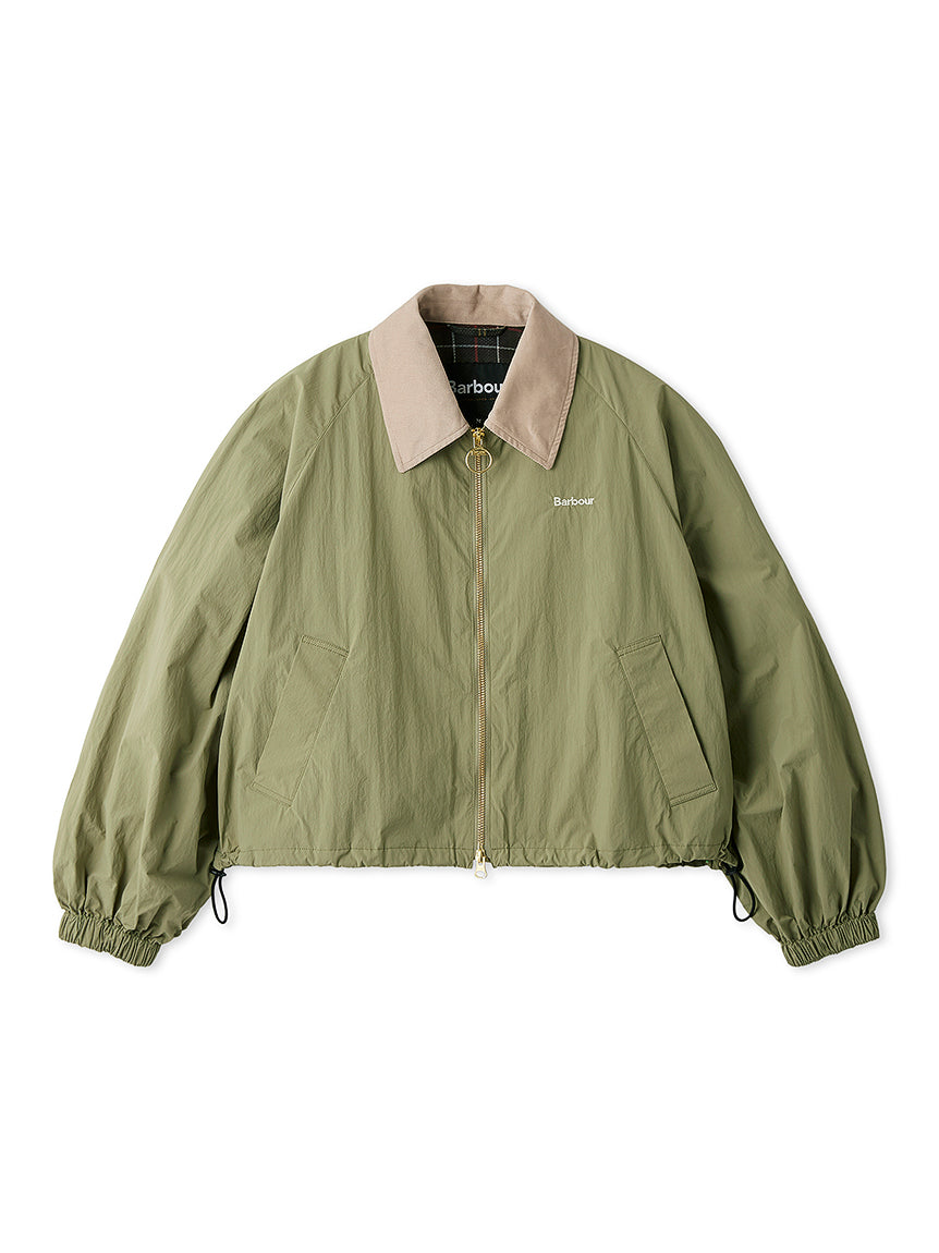 BARBOUR / 短版剪裁 輕量尼龍外套(日本限定 / 女裝)