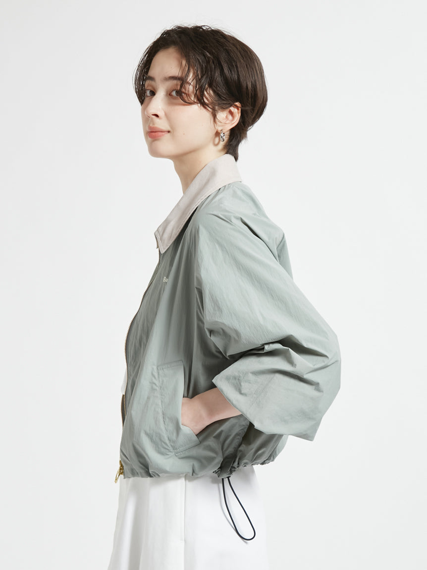 BARBOUR / 短版剪裁 輕量尼龍外套(日本限定 / 女裝)