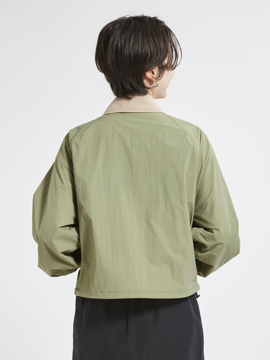BARBOUR / 短版剪裁 輕量尼龍外套(日本限定 / 女裝)