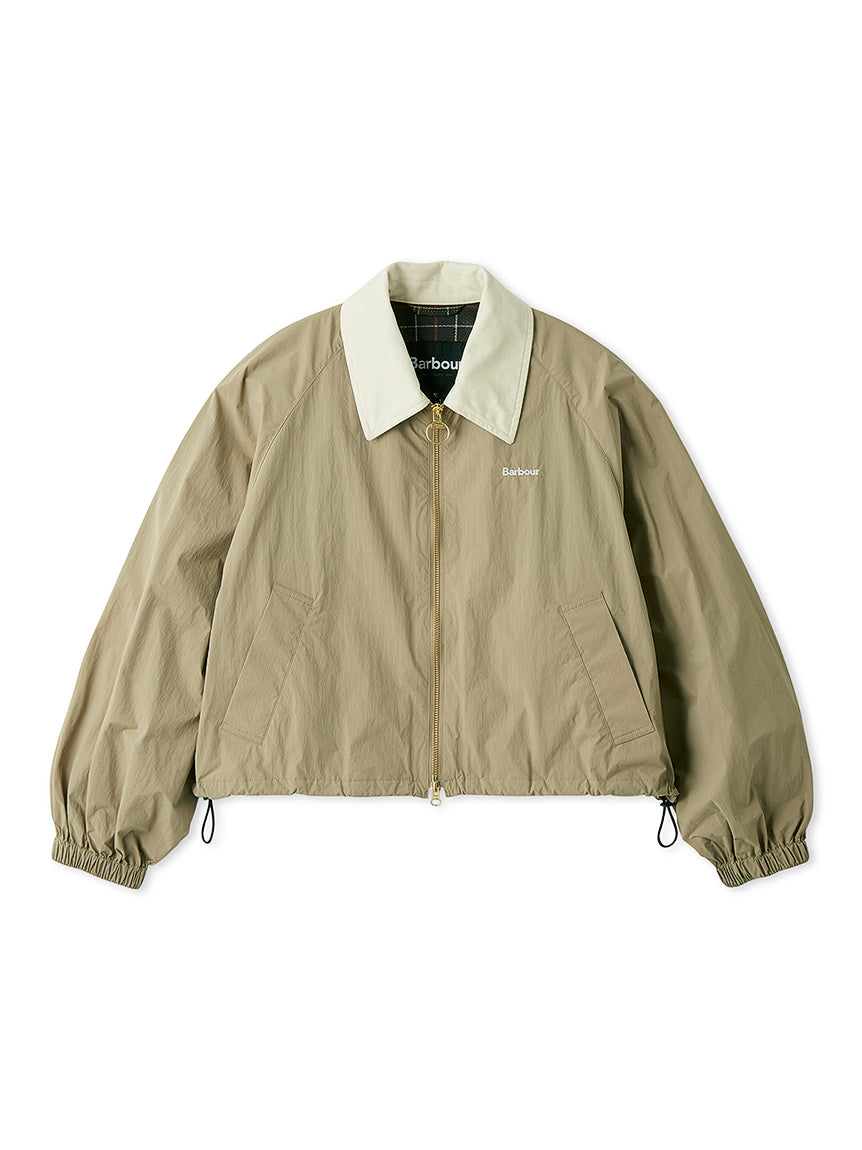 BARBOUR / 短版剪裁 輕量尼龍外套(日本限定 / 女裝)