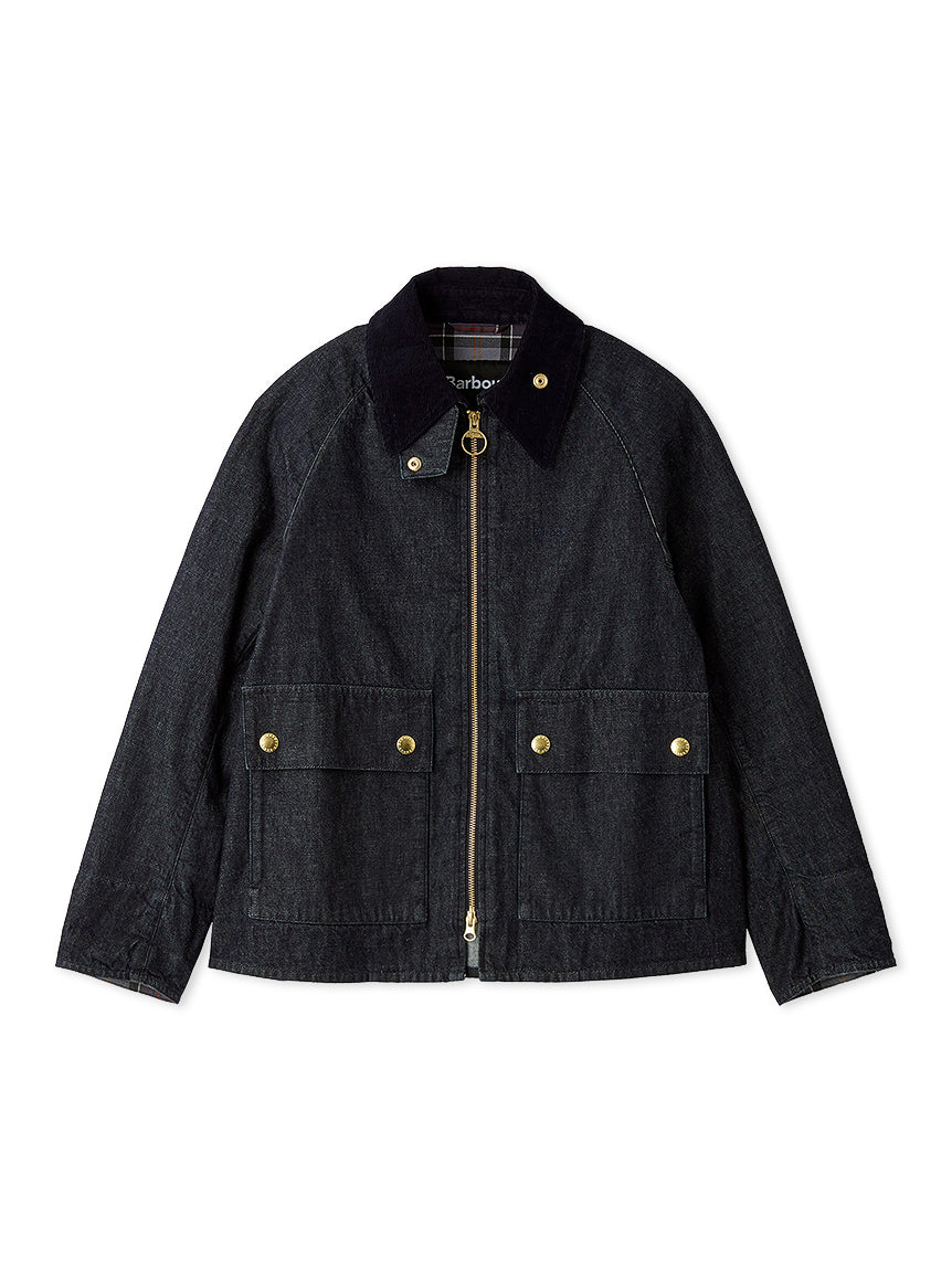 BARBOUR / CRAWLEY 輕量丹寧外套 (日本限定/女裝)