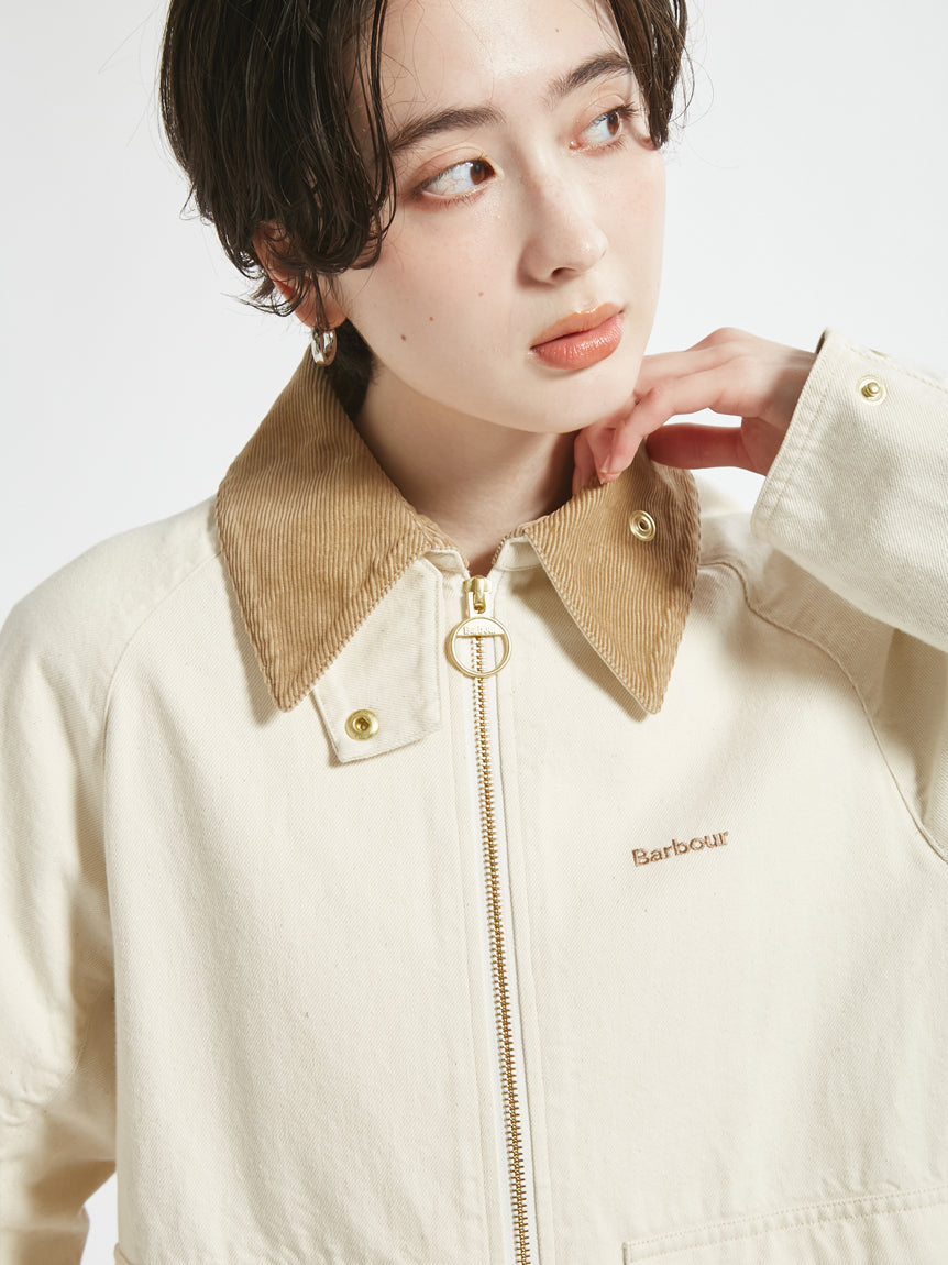 BARBOUR / CRAWLEY 輕量丹寧外套 (日本限定/女裝)