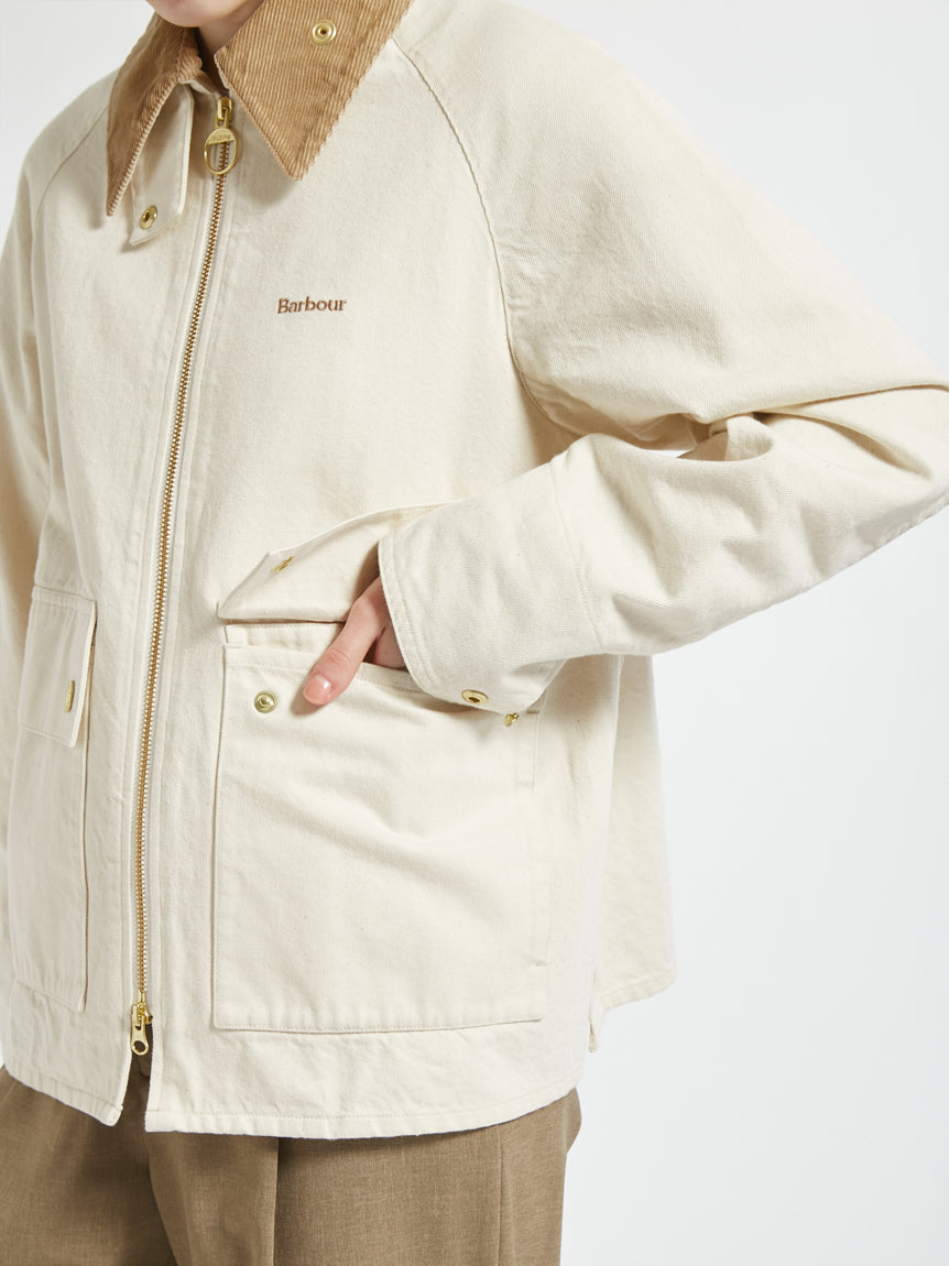 BARBOUR / CRAWLEY 輕量丹寧外套 (日本限定/女裝)