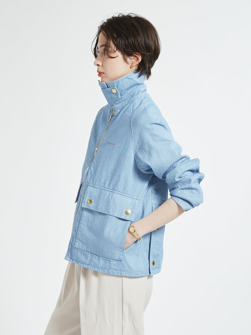 BARBOUR / CRAWLEY 輕量丹寧外套 (日本限定/女裝)