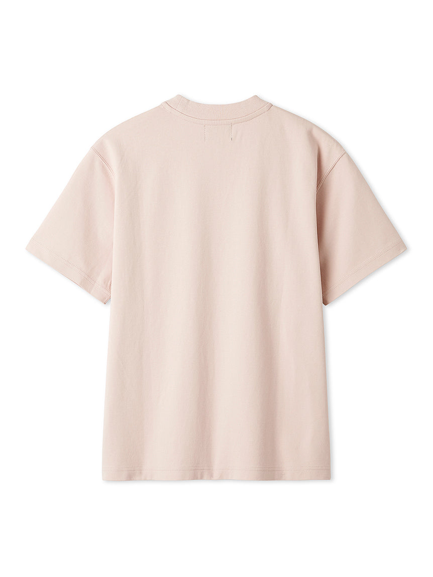 BARBOUR / 胸口刺繡口袋羅馬布 短袖T恤(日本限定/女裝)