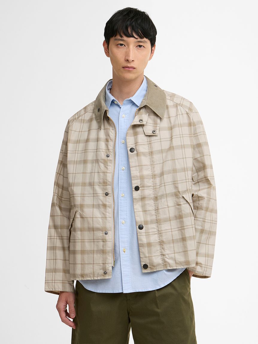 BARBOUR / TRANSPORT 格紋外套