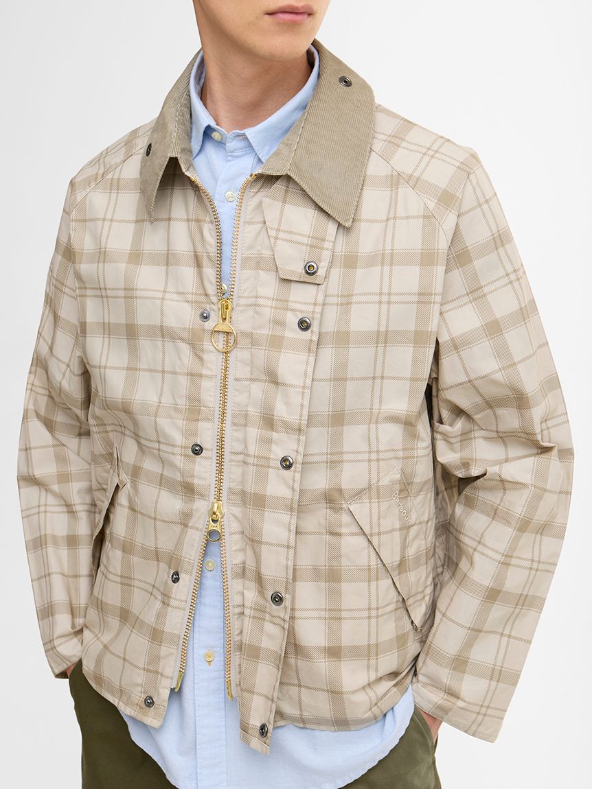 BARBOUR / TRANSPORT 格紋外套