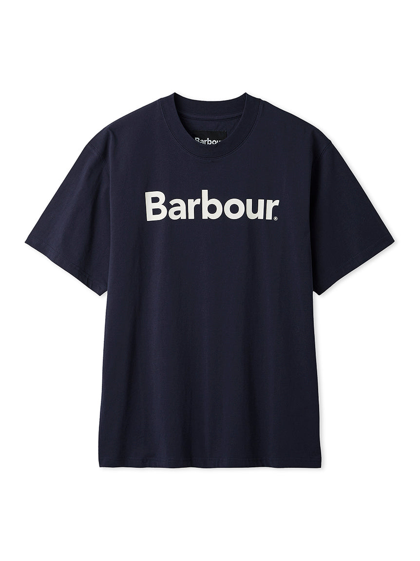 BARBOUR / 前胸標誌印花 短袖T恤(日本限定)