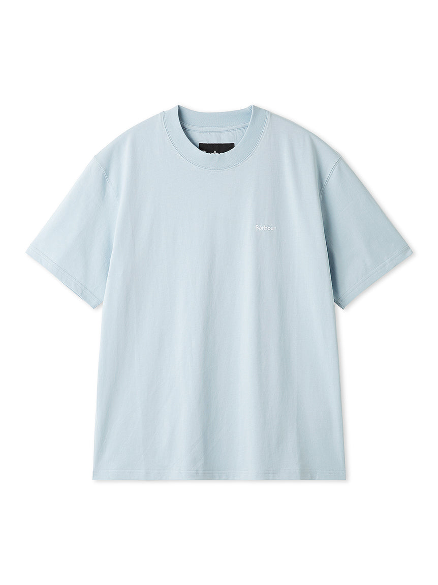 BARBOUR / 簡約刺繡標誌短袖T恤(日本限定)