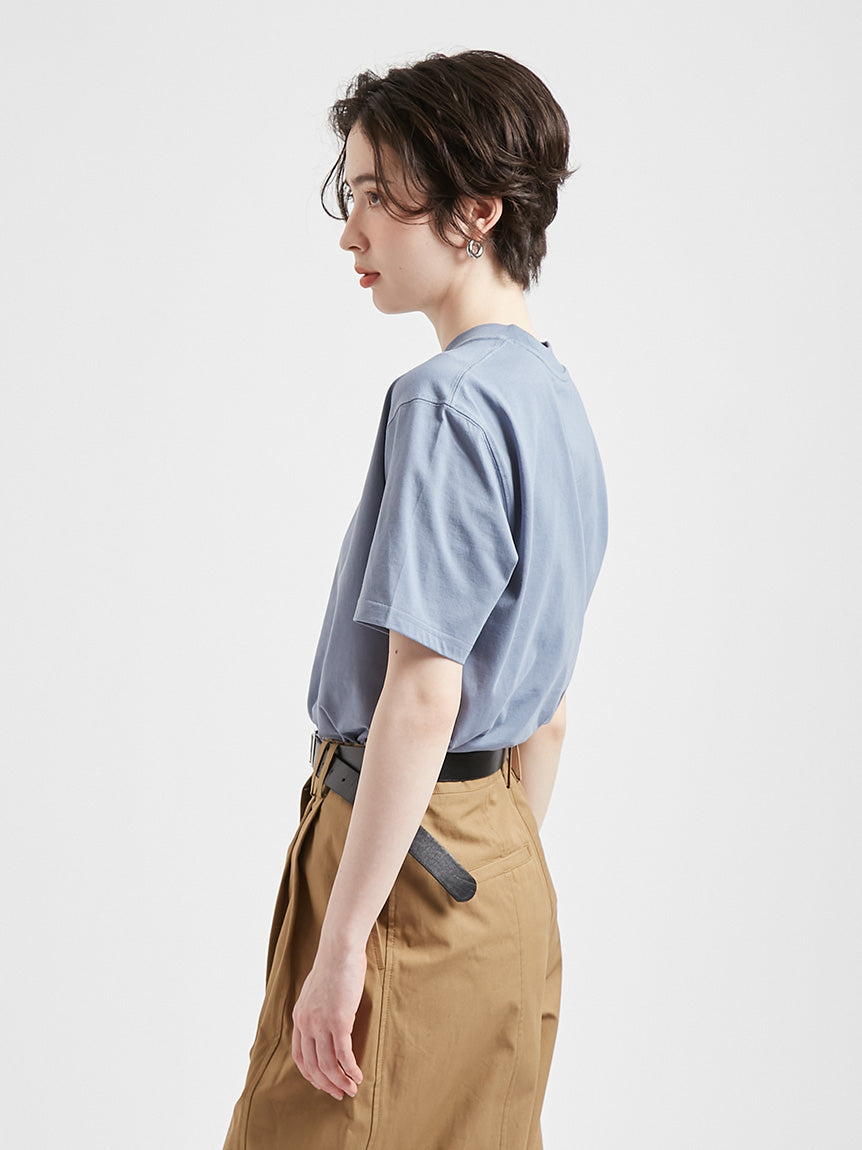 BARBOUR / 簡約刺繡標誌短袖T恤(日本限定)