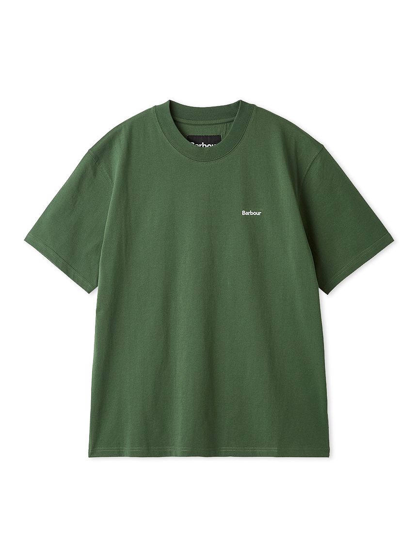 BARBOUR / 簡約刺繡標誌短袖T恤(日本限定)