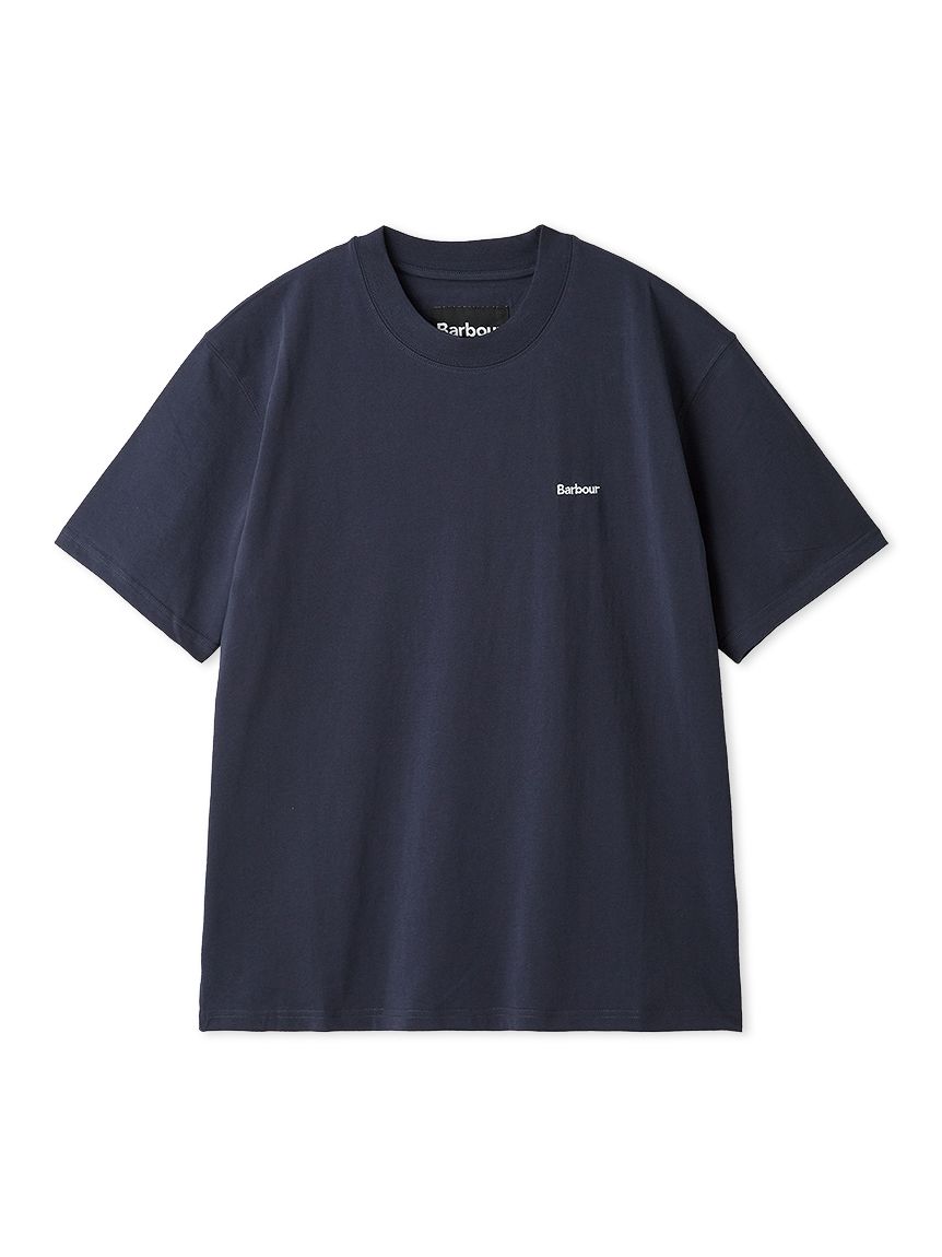 BARBOUR / 簡約刺繡標誌短袖T恤(日本限定)