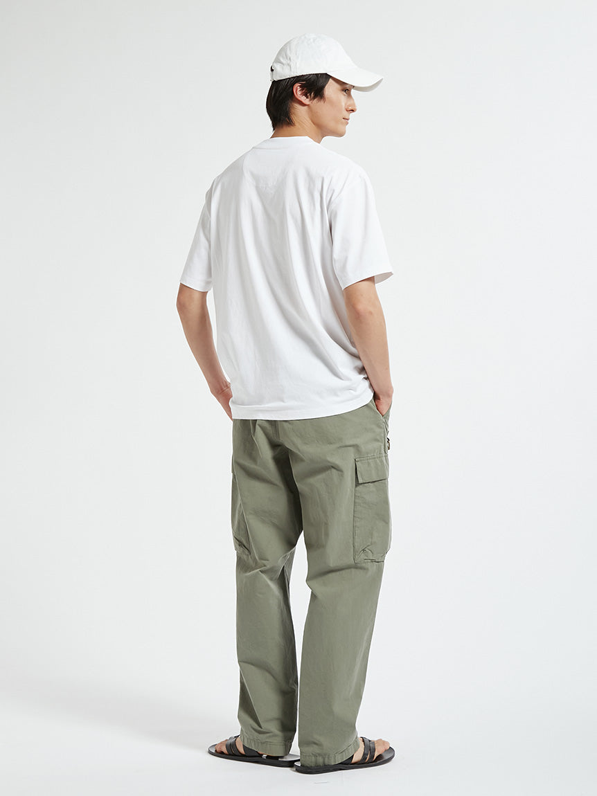 BARBOUR / 戶外圖像拼貼印花 短袖T恤(日本限定)
