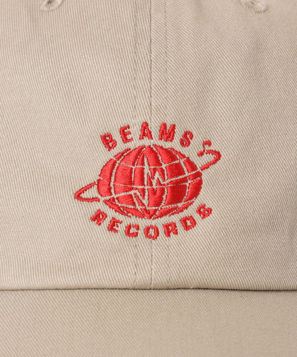 BEAMS RECORDS LOGO Cap / 刺繡標誌棉質 老帽