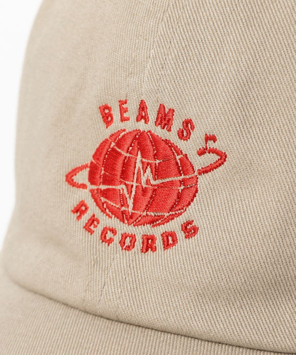 BEAMS RECORDS LOGO Cap / 刺繡標誌棉質 老帽