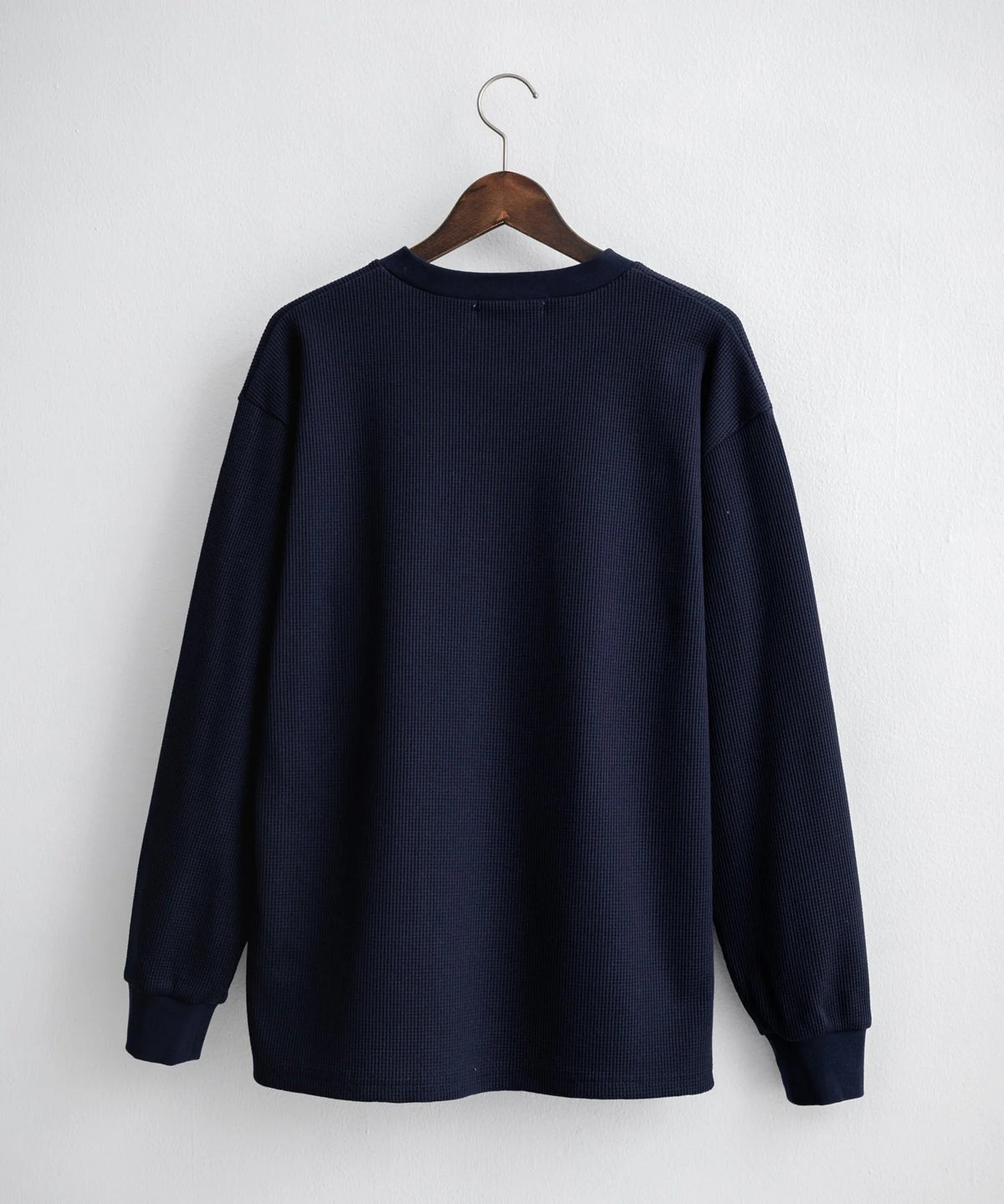 U.S. POLO ASSN. / 刺繡格紋圓領長袖T恤(日本聯名限定)