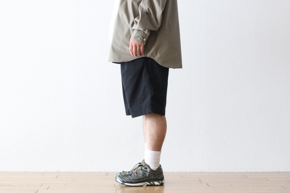DAIWA PIER39 TECH EASY SHORTS TWILL / 雙褶尼龍休閒短褲