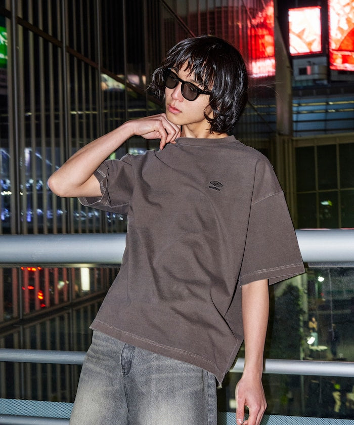 UMBRO / 別注小標 短袖T恤
