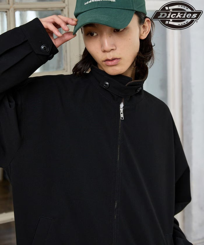 Dickies / 燈芯絨領拉鍊工作外套(日本聯名限定)