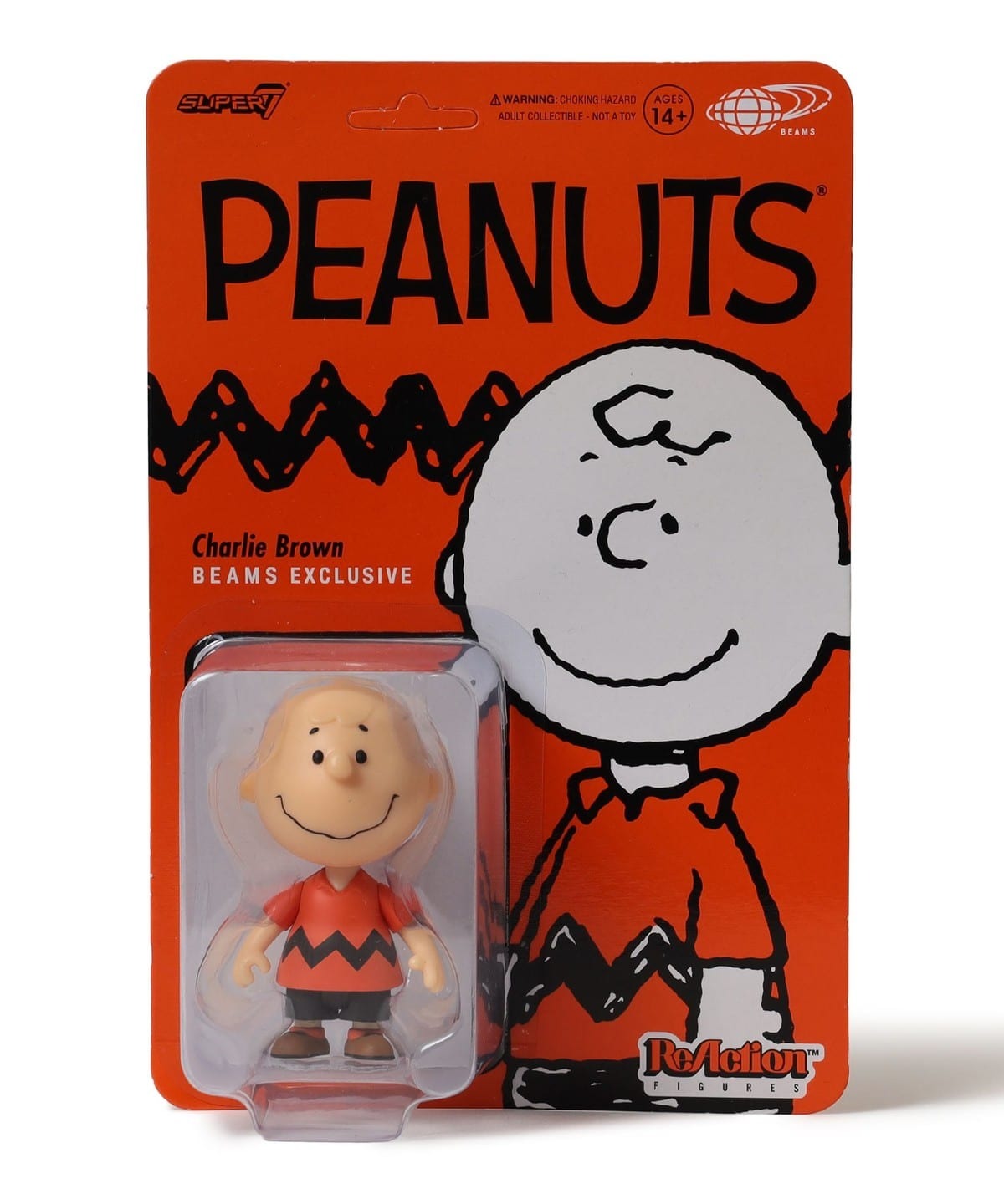 Super7 × BEAMS / PEANUTS ReAction 復古公仔(日本聯名限定)