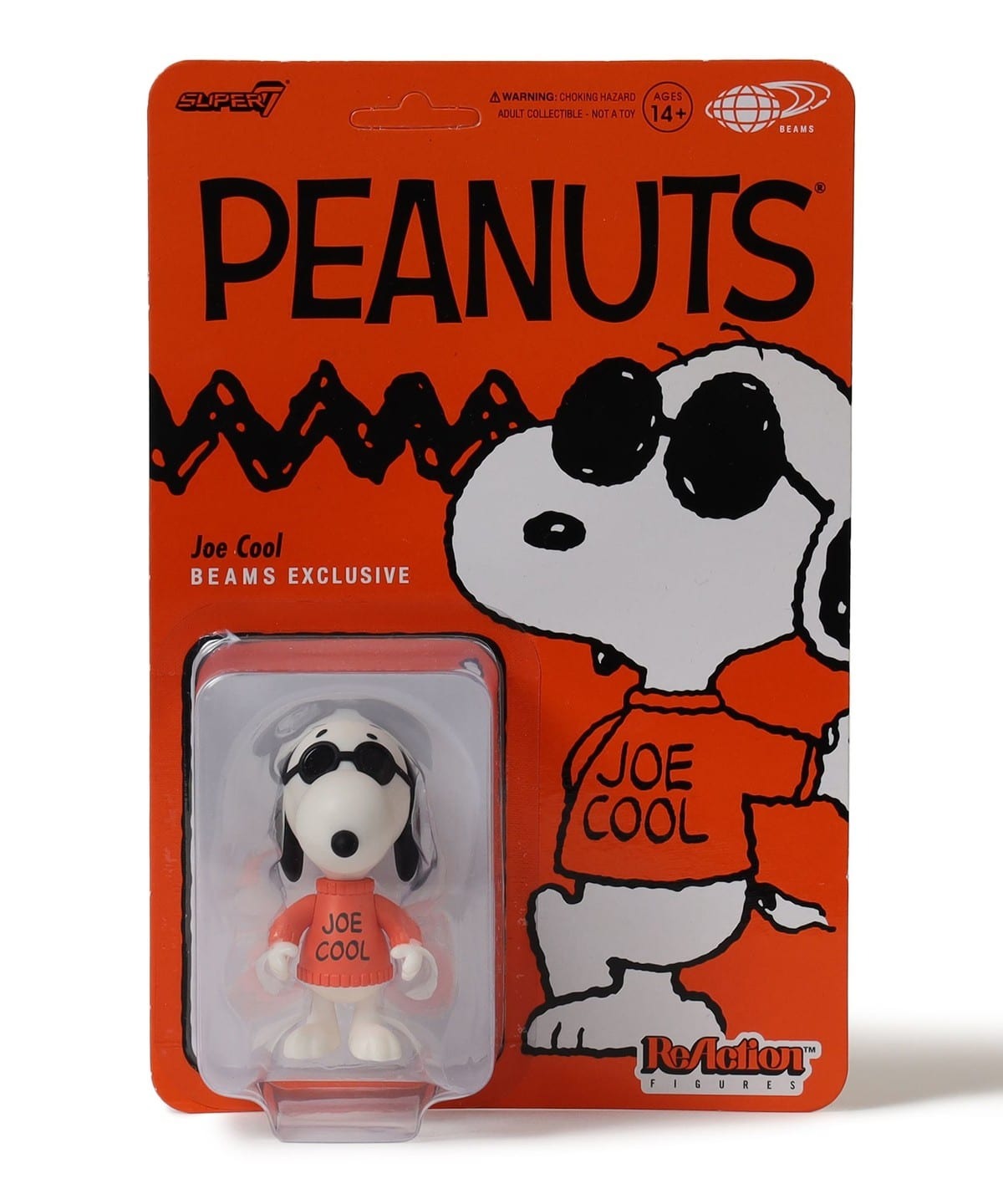Super7 × BEAMS / PEANUTS ReAction 復古公仔(日本聯名限定)