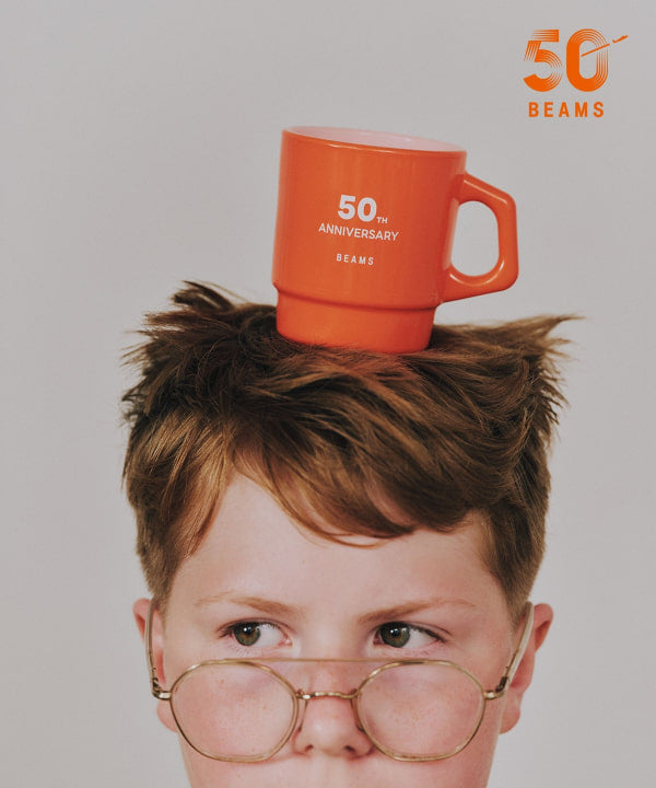Fire-King × BEAMS / ADVERTISING MUG / 50 週年馬克杯