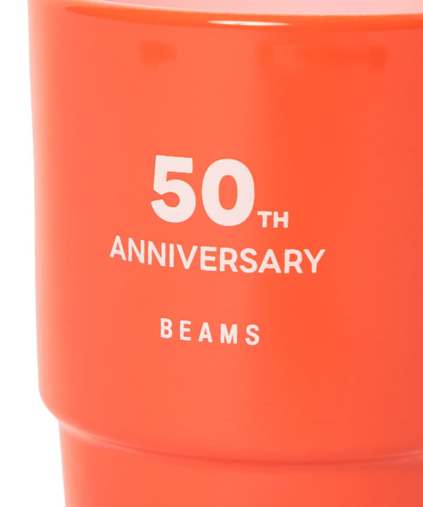 Fire-King × BEAMS / ADVERTISING MUG / 50 週年馬克杯
