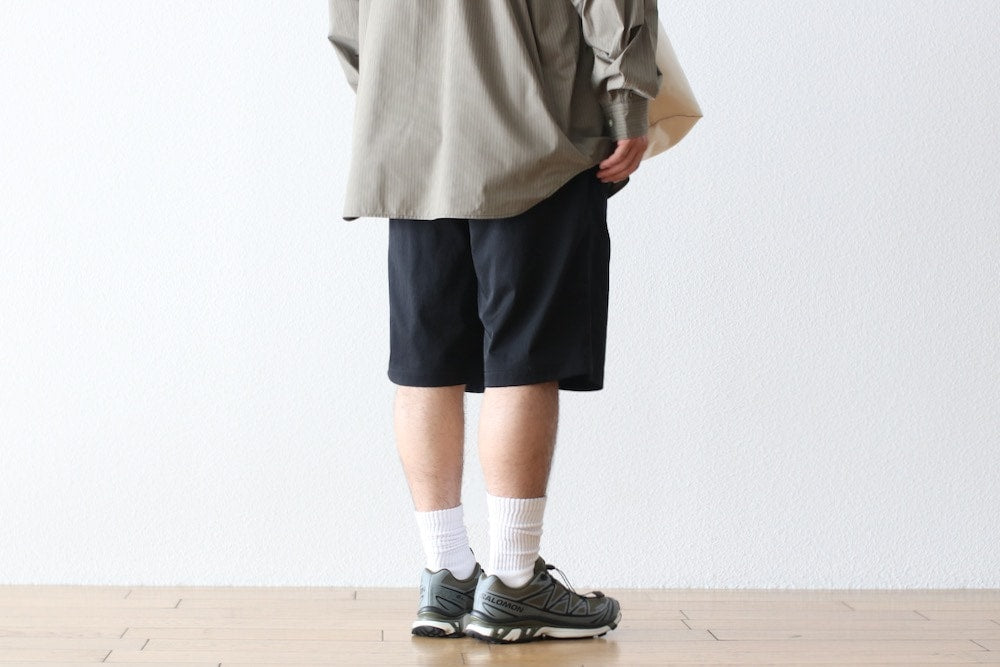 DAIWA PIER39 TECH EASY SHORTS TWILL / 雙褶尼龍休閒短褲