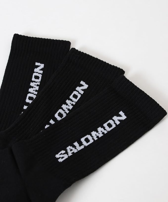 SALOMON EVERYDAY CREW 3-PACK SOCKS / 一組3入