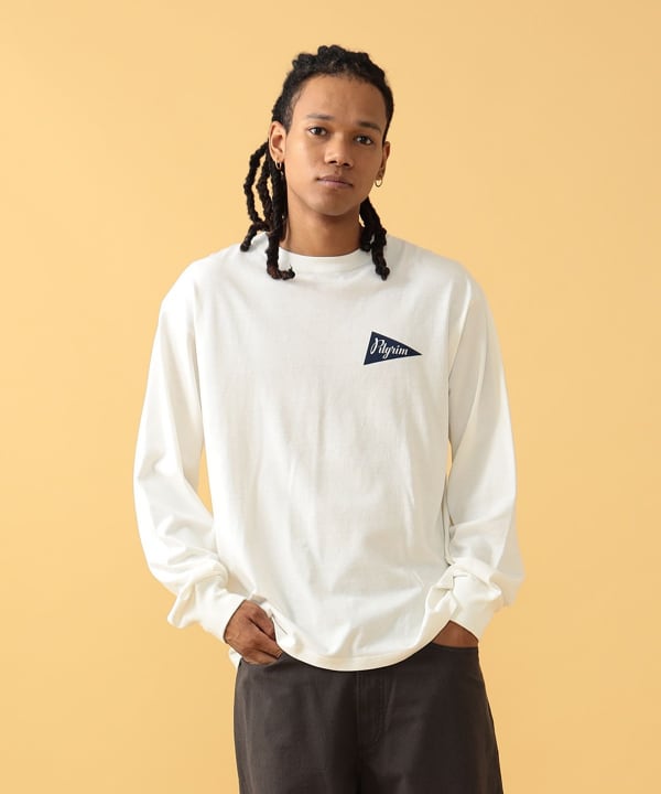 Pilgrim Surf+Supply Zambia Pennant Team Tee / 長袖T恤