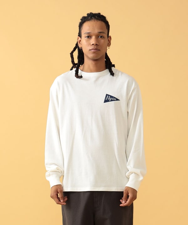 Pilgrim Surf+Supply Zambia Pennant Team Tee / 長袖T恤