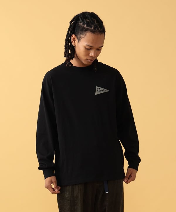 Pilgrim Surf+Supply Zambia Pennant Team Tee / 長袖T恤