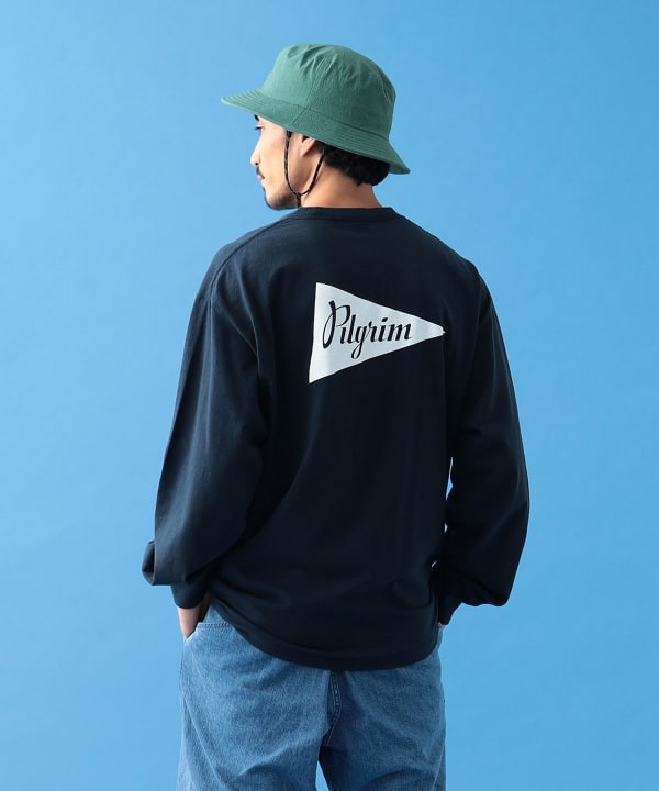 Pilgrim Surf+Supply Zambia Pennant Team Tee / 長袖T恤