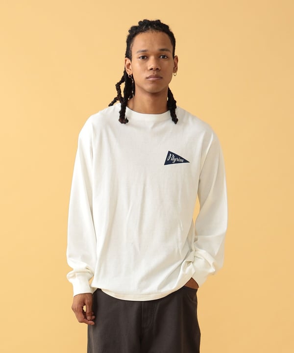 Pilgrim Surf+Supply Zambia Pennant Team Tee / 長袖T恤