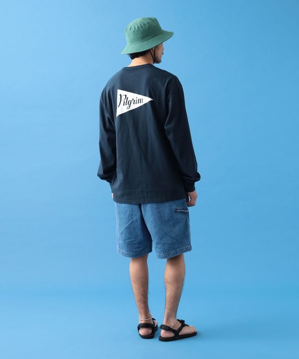 Pilgrim Surf+Supply Zambia Pennant Team Tee / 長袖T恤