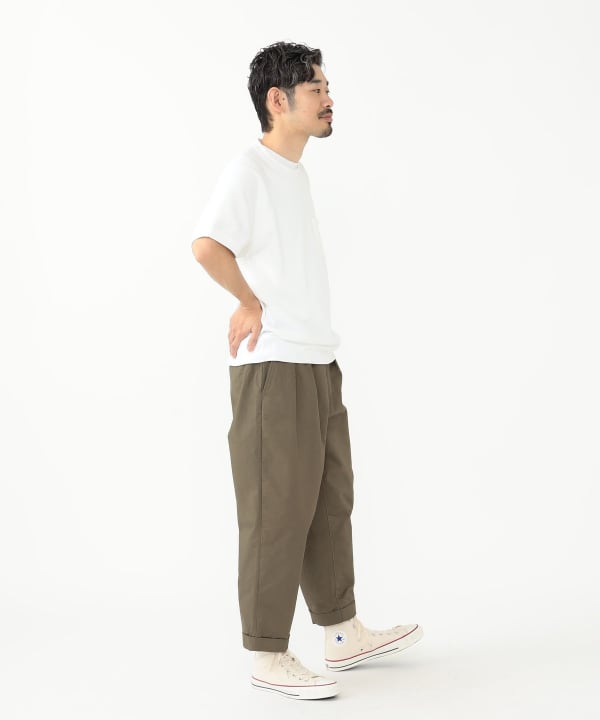 BEAMS PLUS 2 PLEATED CHINO PANTS / 2摺錐形神褲