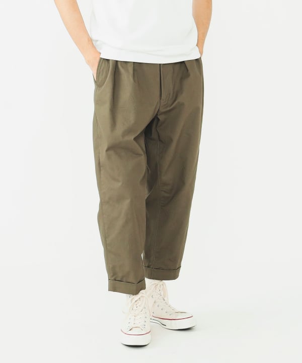 BEAMS PLUS 2 PLEATED CHINO PANTS / 2摺錐形神褲