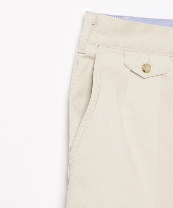 BEAMS PLUS 2 PLEATED CHINO PANTS / 2摺錐形神褲