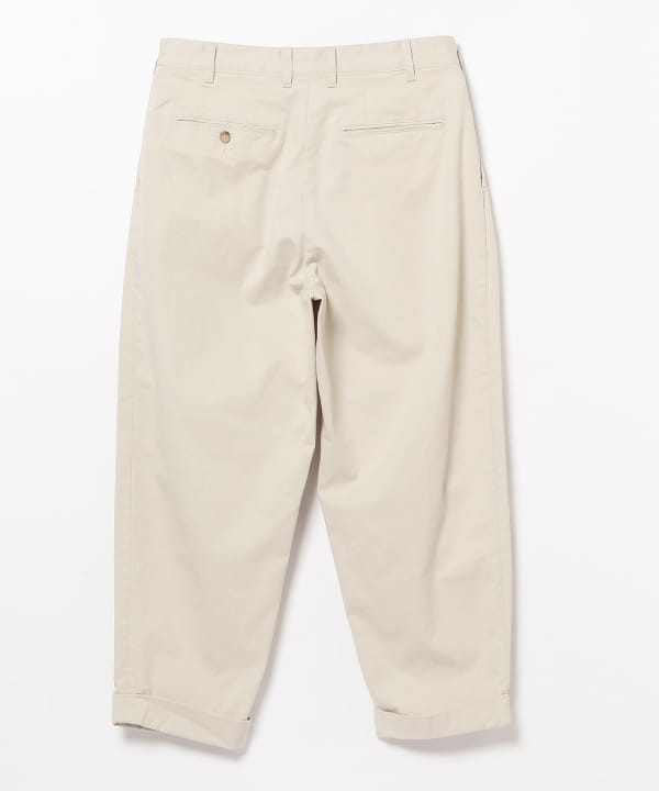 BEAMS PLUS 2 PLEATED CHINO PANTS / 2摺錐形神褲