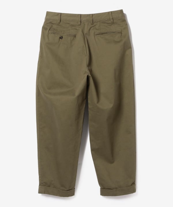 BEAMS PLUS 2 PLEATED CHINO PANTS / 2摺錐形神褲