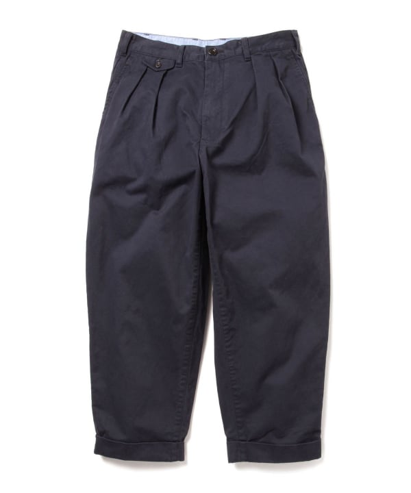 BEAMS PLUS 2 PLEATED CHINO PANTS / 2摺錐形神褲