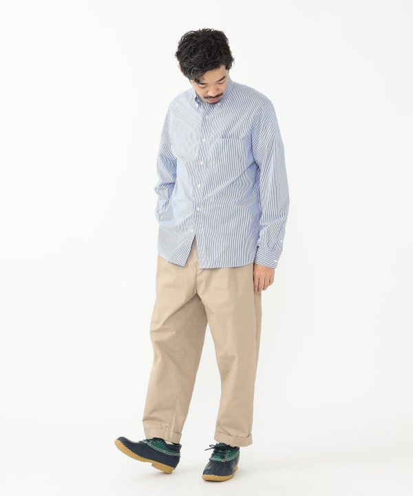 BEAMS PLUS 2 PLEATED CHINO PANTS / 2摺錐形神褲